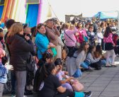Más de un millar de personas participaron en masiva jornada recreativa en el Centro Cultural de San Antonio