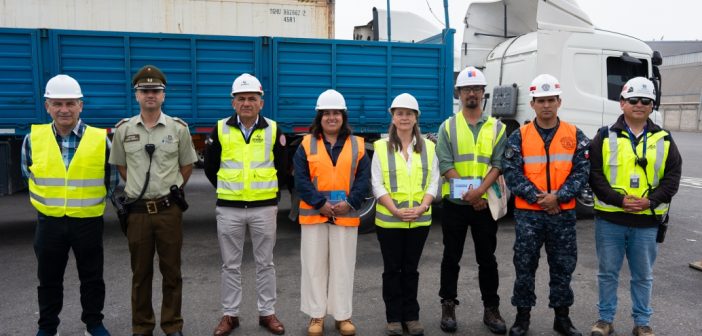 Comunidad Logística de San Antonio realiza balance positivo del plan de fiscalización a camiones aplicado en 2025