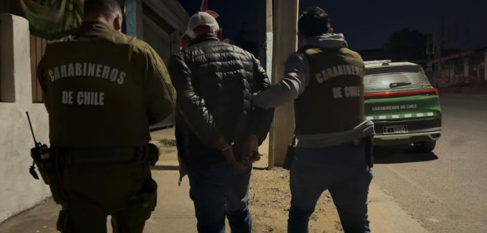 Carabineros detiene a un  hombre de 58 años por robo con violencia en Cartagena