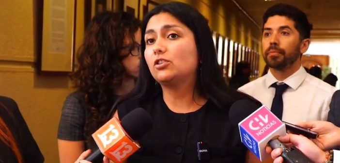 Diputada Camila Rojas se refiere a la tramitación del proyecto de ley de reajuste al sector público