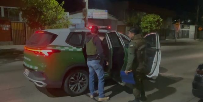 Carabineros de la SIP detiene a sujeto prófugo de la justicia que robó en local comercial en Placilla