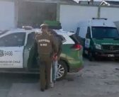 Carabineros detiene a 2 sujetos con amplio prontuario tras robo en bazar de San Antonio