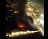 Incendio destruyó Hotel Biarritz y Restaurant La Playa durante la madrugada de hoy en Cartagena
