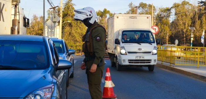 Tres detenidos deja operativo preventivo de Carabineros en Cartagena durante vacaciones de invierno