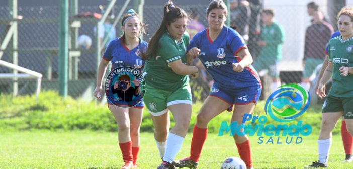 Galería de imágenes: Unión Santo Domingo ganó por goleada a Unión Placilla Matadero en serie Femenina