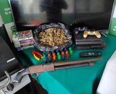 Detienen a sujeto que cambió por marihuana televisor que robó desde una vivienda