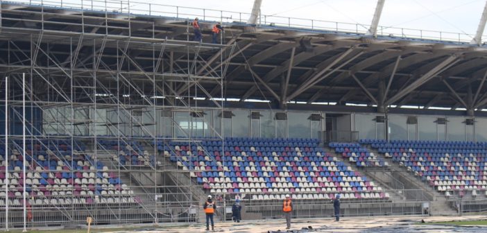 Obras complementarias del Estadio Municipal Doctor Olegario Henríquez superan el 10% de avance