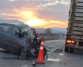 Una persona fallecida y otras tres resultaron lesionadas en accidente de tránsito en la Autopista Ruta 78 a la altura de Leyda 
