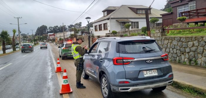 Carabineros detiene a seis personas durante patrullajes preventivos en Cartagena y El Tabo