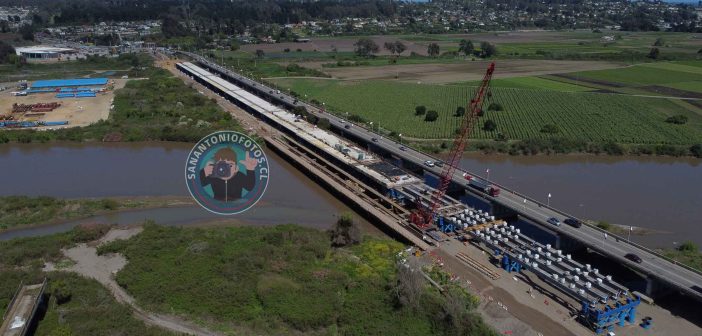Construcción del puente Lo Gallardo alcanza un 78% de avance y se proyecta adelantar su entrega para fines de 2027