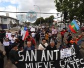 Galería de imágenes: Vecinos de San Antonio protestan contra nuevos pórticos de TAG en la Ruta 78