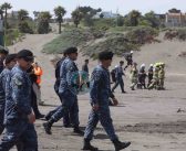 Intenso operativo de búsqueda de mujer en playa Santa María de Santo Domingo