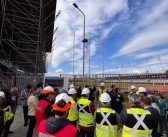 Obras complementarias del Estadio Municipal de San Antonio alcanzan un 40 % de avance